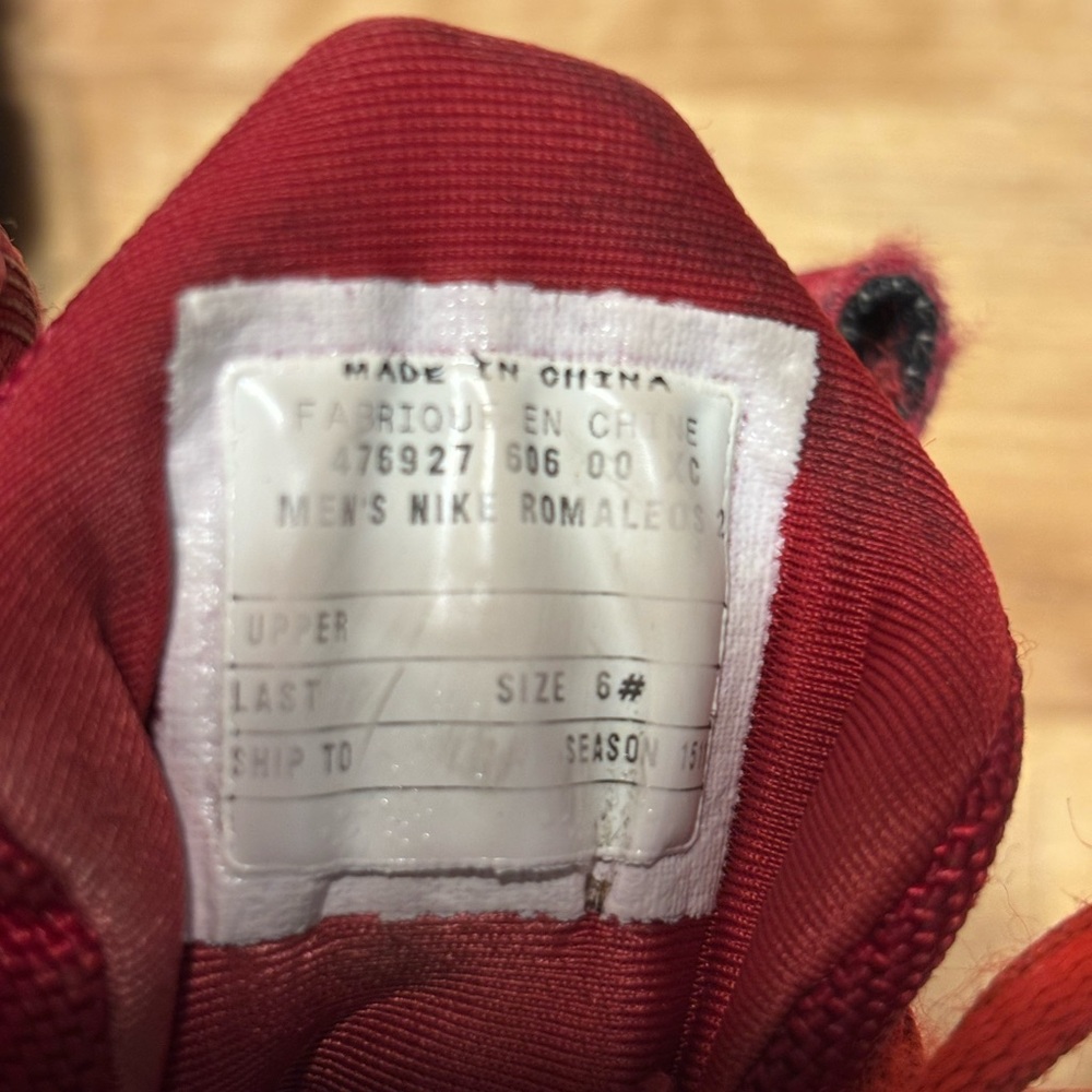 Nike Romaleos 2 Red weightlifting shoes - Picture 16 of 16